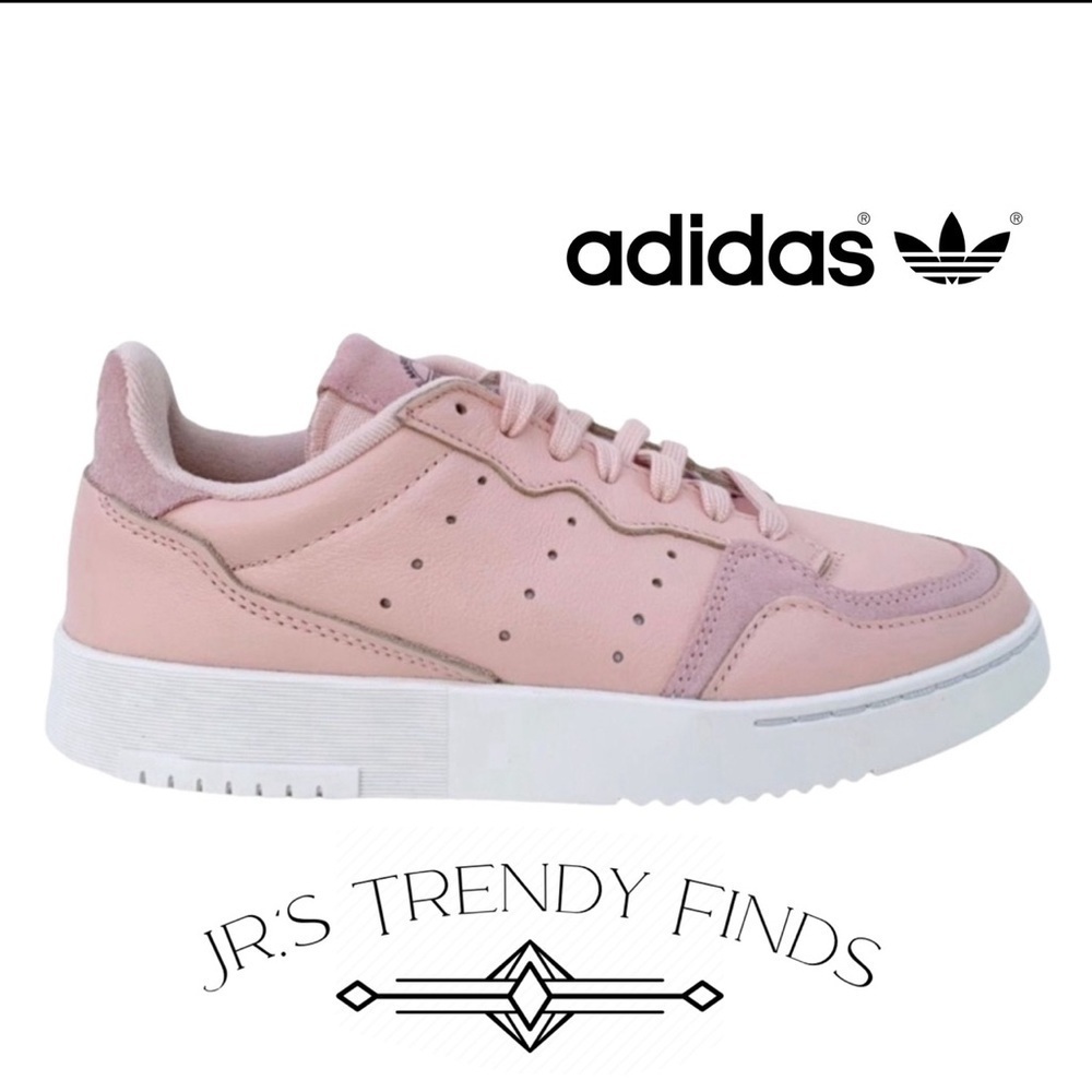 adidas Supercourt W – Halo/Pastel Pink Women’s Size 7.5